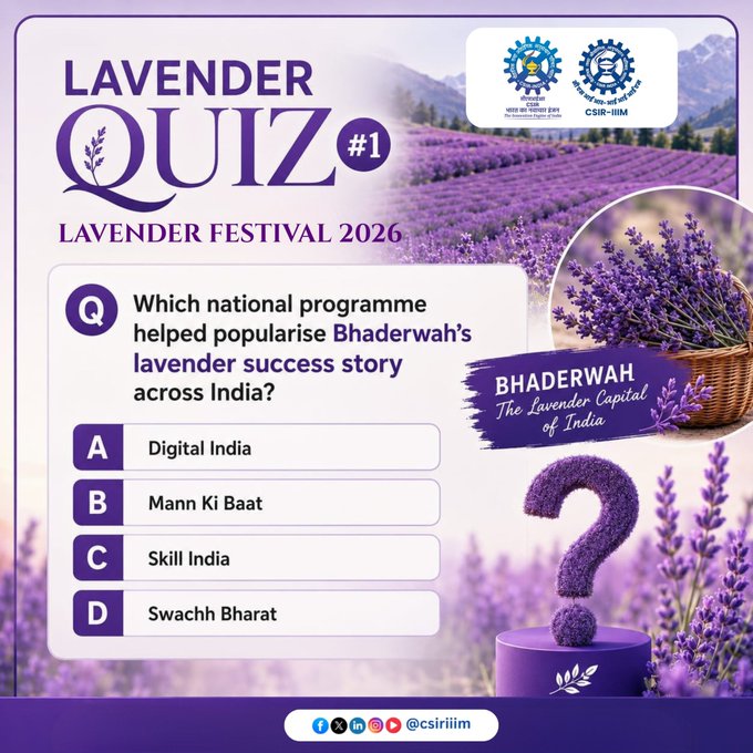Lavender Quiz Part 1