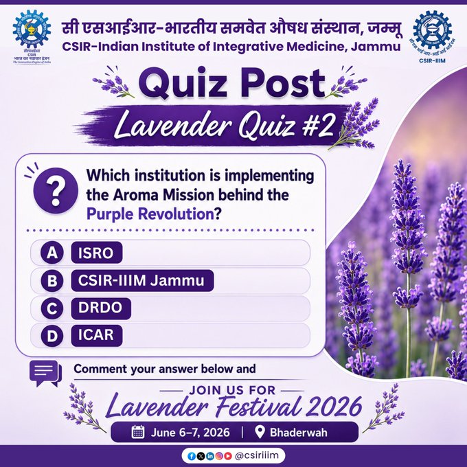 Lavender Quiz Part 2