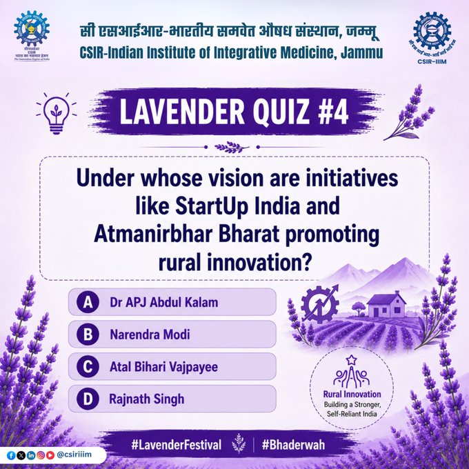 Lavender Quiz Part 4