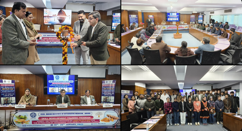 3-Day Hands-On Training On CGMP Commenced At CSIR-IIIM Jammu on 20th ...